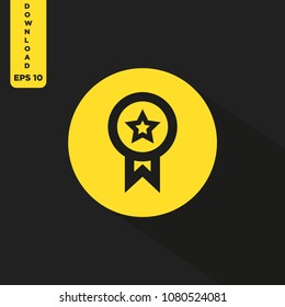 Prize vector icon