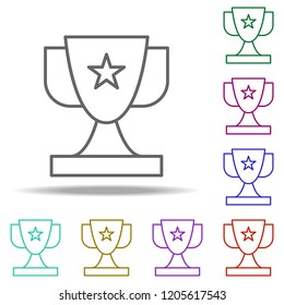prizes and awards icon. Elements of Web in multi color style icons. Simple icon for websites, web design, mobile app, info graphics