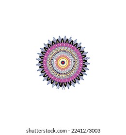 Pro Background Color Mandala Desing
