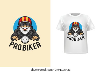 Pro Biker T Shirt Design Here