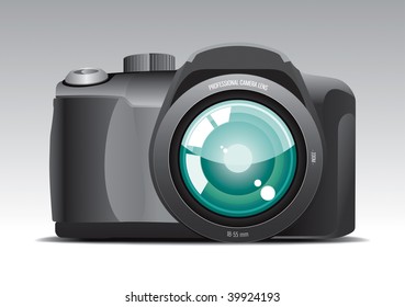 Pro Camera 1 Vector Drawing