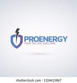 Pro Energy Logo Template