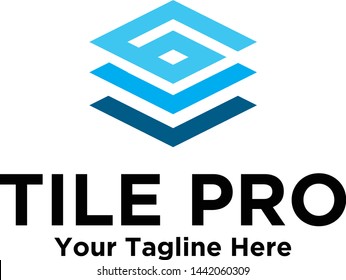 Pro Floor Tile Logo Template