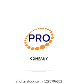 pro logo design template. creative sign. Universal vector icon. - Vector