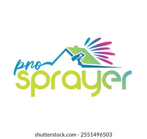 pro sprayer logo for ome and renovation company