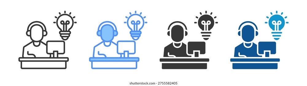 Proactive Icon Set Multiple Style Collection