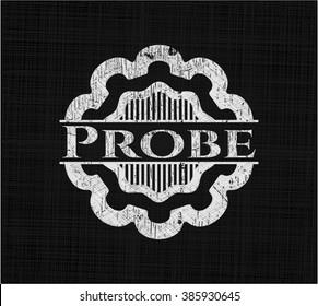 Emblema de pizarra de sonda