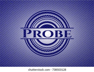 Probe emblem with jean high quality background