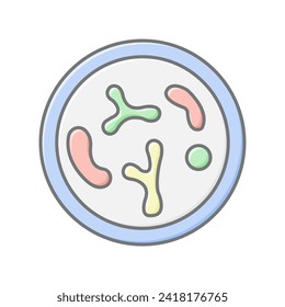 Probiotic awesome lineal color icon , vector, pixel perfect, illustrator file