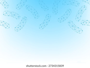 Probiotic bacteria. Microbiome flora, lactobacillus acidophilus, microbiology research, bifidobacterium cell, microbe germ, bacterium culture, bifidobacteria growth, lactic fermentation probiotic. Healthy normal digestion flora of human intestine yoghurt production. Modern science technology medicine allergy immunity thearment