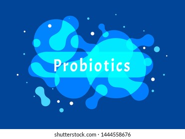 	
Probiotics bacteria logo. Simple flat style trend modern logotype graphic design isolated on white background. Prebiotic, Lactobacillus Vector Icon Design.