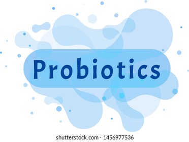 	
Probiotics bacteria logo. Simple flat style trend modern logotype graphic design isolated on white background. Prebiotic, Lactobacillus Vector Icon Design.