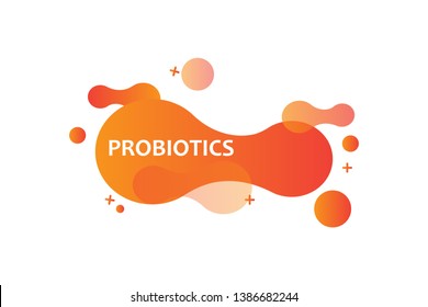 Probiotics bacteria vector design. EPS10