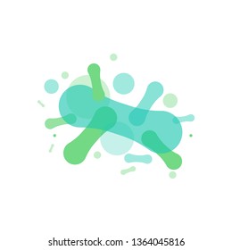 Probiotics icons background