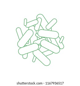 Probiotics line icon