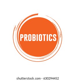 Probiotics Logo Vector Template