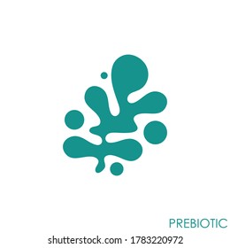 Logo des Probiotics-Moleküls Symbol