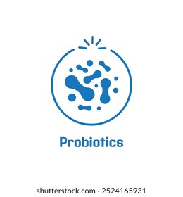 probiotics text healthy lifestyle sign