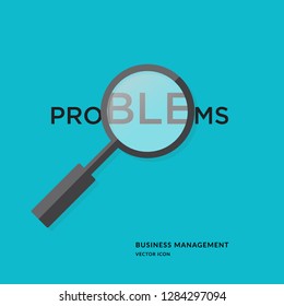 Problem Business Management Icon