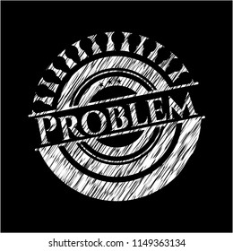 Problem chalk emblem