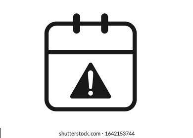 Problem Day icon vector isolate 