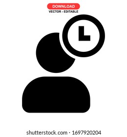 problem icon or logo isolated sign symbol vector illustration - high quality black style vector icons
