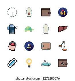 problem icon set. vector set about reproduction, turtle, social services and compress icons set.