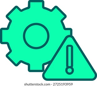 Signo de arte de símbolo de icono de problema