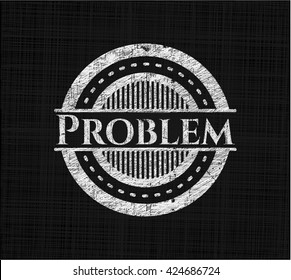 Problem on chalkboard