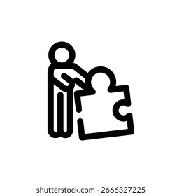 problem outline icon vector design good for web or mobile app