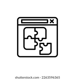 Problem Solution icon in vector. Logotype