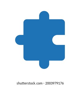 Problem solution icon.toy.puzzle (vector illustration)