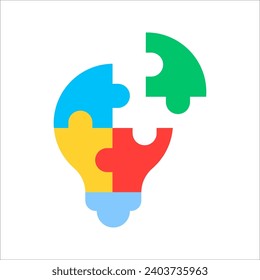 problem solving icon. business line icon style. vector illustration on white background