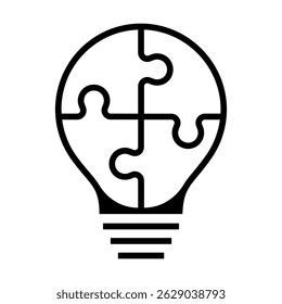 ícone de resolução de problemas. estilo de ícone de linha de negócios. ilustração vetorial no plano de fundo branco