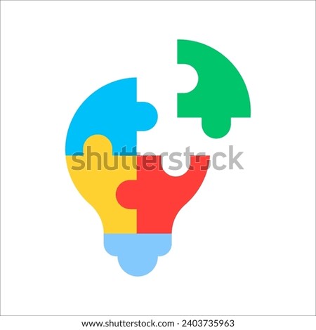 problem solving icon. business line icon style. vector illustration on white background