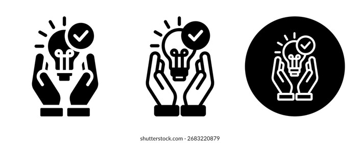 Glifo de Coleção de Ícones de Resolução de Problemas e Ilustração de Vetor Misto