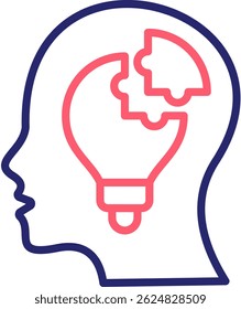 Problem Solving Icon Color Vector Illustration