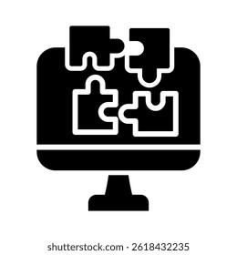 Problem Solving Icon Element For Design