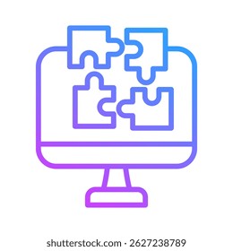 Problem Solving Icon Element For Design