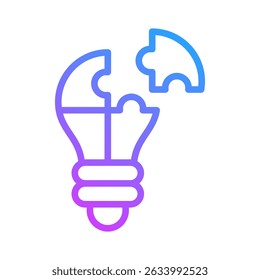 Problem Solving Icon Element For Design
