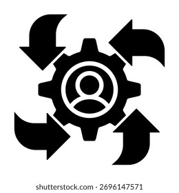 Problem Solving Icon Element For Design And Vector