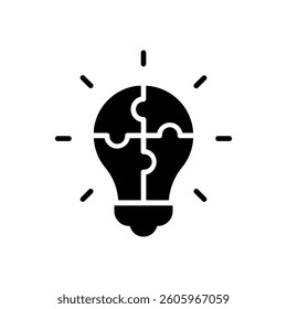 problem solving icon illustration. business flat
