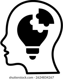 Problem Solving Icon Mixed Vector Illustration