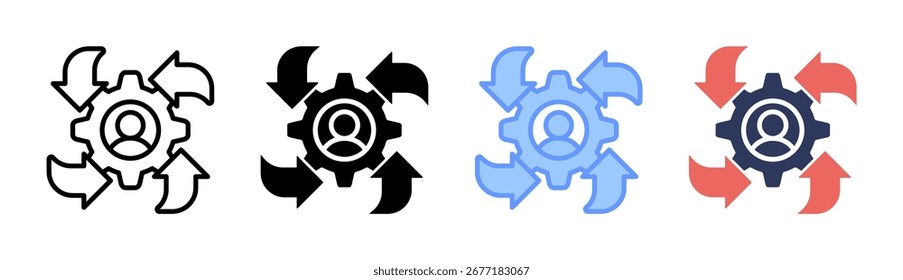 Problema ao Resolver Conjunto de Ícones com Vários Estilos