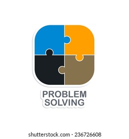 problem solving logo theme