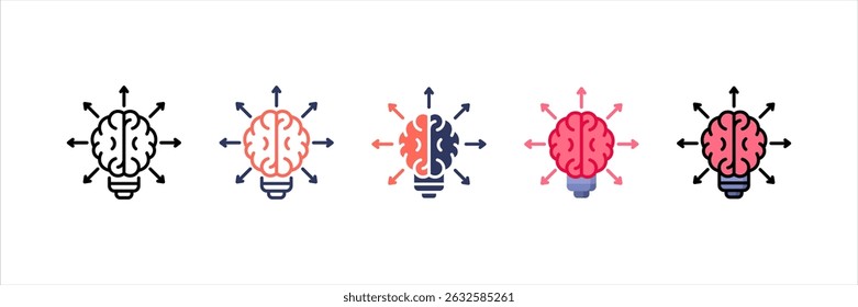Problem Solving Multi Style Icon Set
