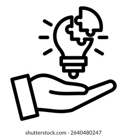 Problem Solving Simple Vector Icon Collection