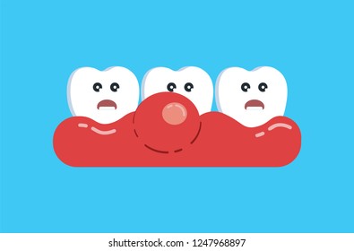 Problems in the oral cavity, swelling, tumors, gum wounds, dental problems