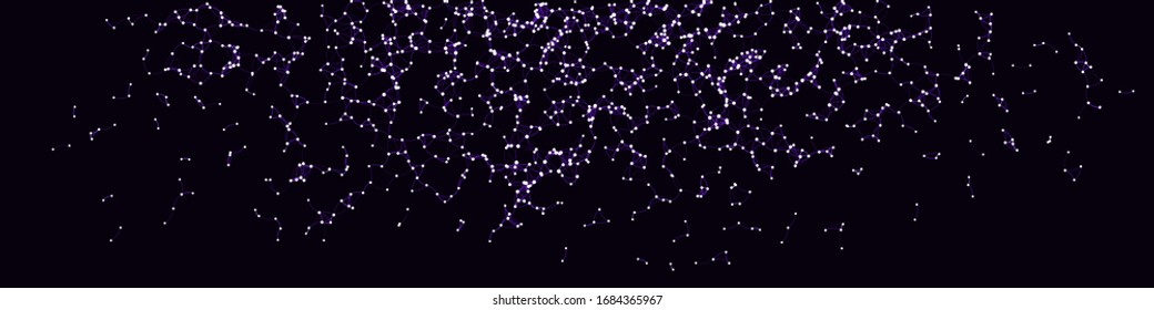 Procedural Art Network Mesh background illustration