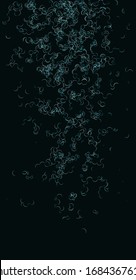 Procedural Art Network Mesh background illustration